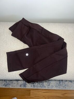 Lululemon Dark Brown Leggings